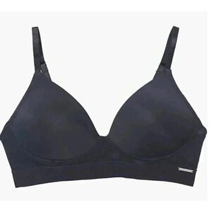 Vince Camuto Women's Wire-Free Soft Cup Bra, Black, 36C